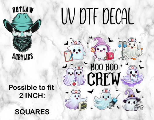Boo Boo Crew Decal/Transfer