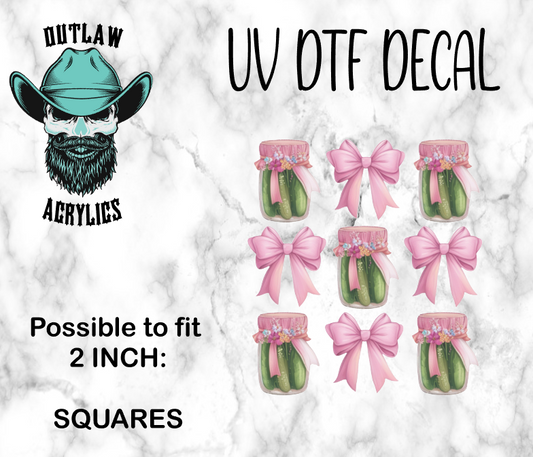 Pickle Bow Decal/Transfer