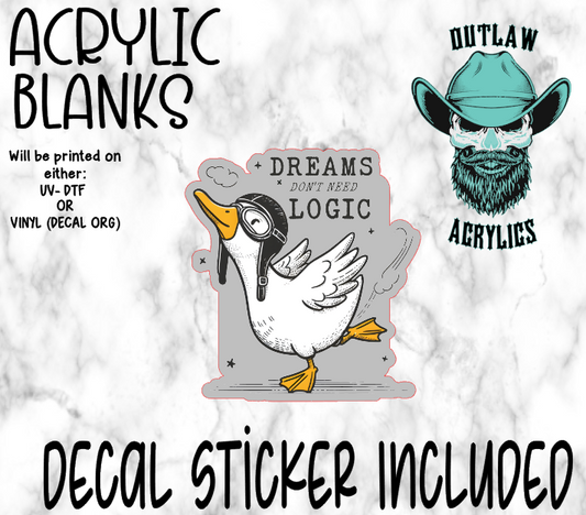 Dream Logic Acrylic & Decal Set