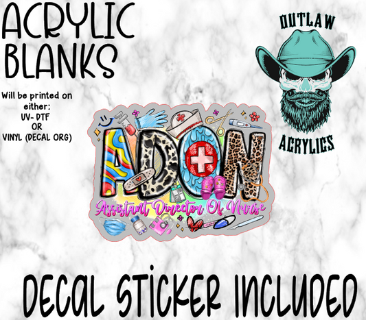 ADON Acrylic & Decal Set