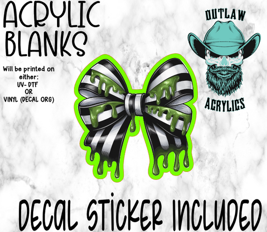 Beetle Slime Bow Acrylic & Decal Set