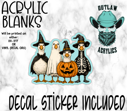 Duckween Acrylic & Decal Set