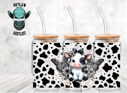 Cute Cow Print Wrap