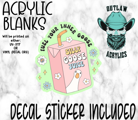 Fuel Inner Goose Acrylic & Decal Set