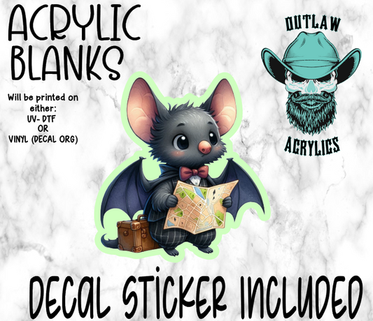 Bat Boy Traveling Acrylic & Decal Set
