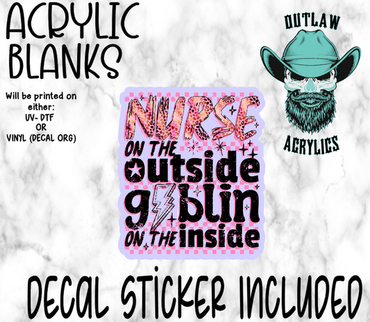 Nurse Goblin Acrylic & Decal Set