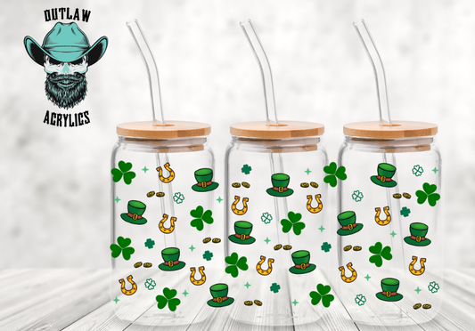 St. Patrick Hat & Clover Wrap