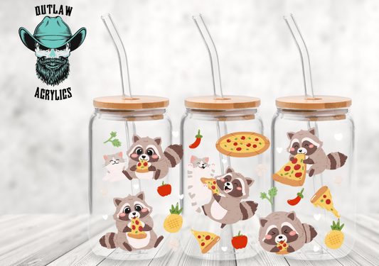 Raccoon Pizza Wrap