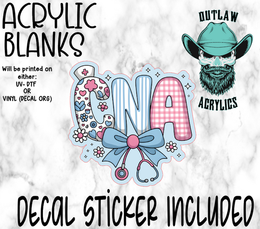 CNA Scope Acrylic & Decal Set