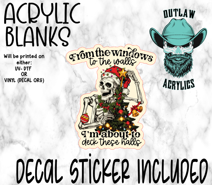 Windows To Walls Decor Acrylic & Decal Set