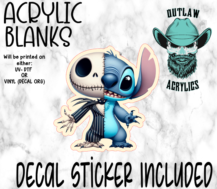 JacSti Acrylic & Decal Set