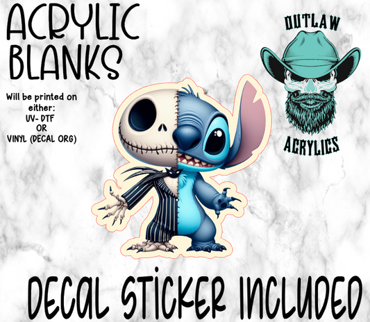 JacSti Acrylic & Decal Set