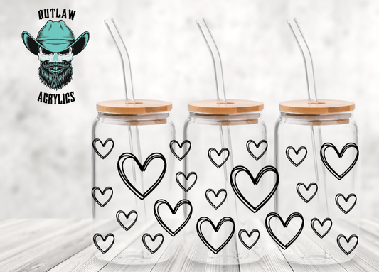 Heart Can Glass Wrap