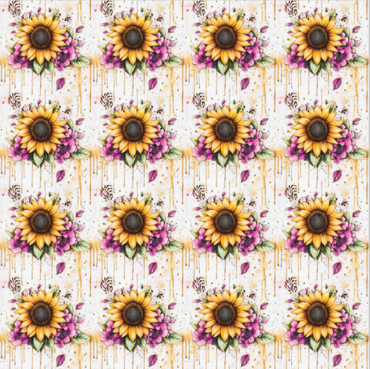 Purple Sunflower Vinyl
