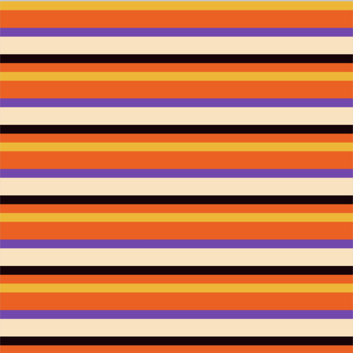 Halloween Stripes Vinyl