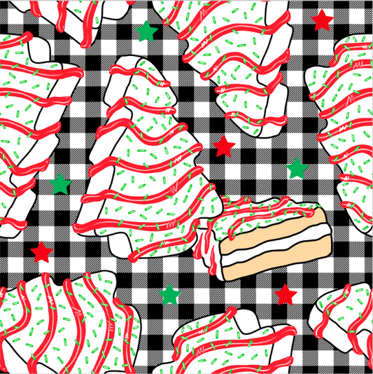 Checkered Tree Cake Vinyl