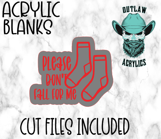 Grippy Socks Badge Reel Acrylic