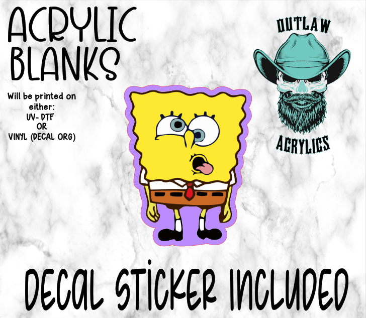 Silly Bob Acrylic & Decal Set