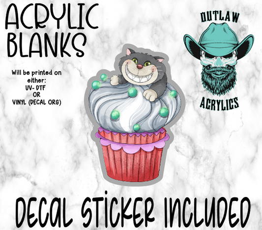 Stepmother Cupcake Acrylic & Decal Set