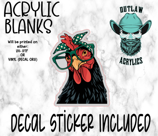 Wanna Repeat That Acrylic & Decal Set