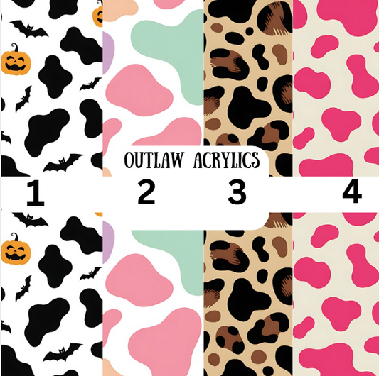 Cow Print Style Vinyl