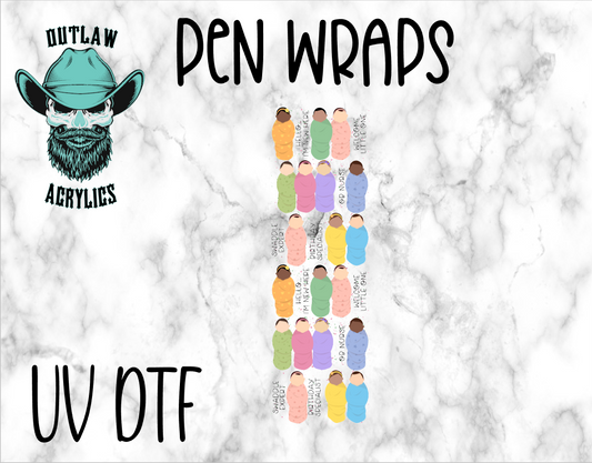 NICU Pen Wrap UV-DTF