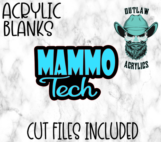 Mammo Tech Badge Reel Acrylic