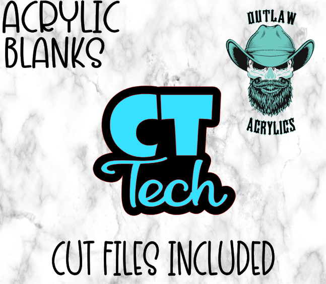 Ct Tech Badge Reel Acrylic
