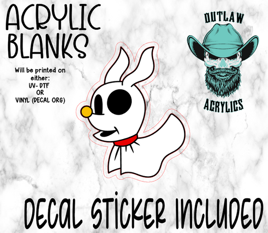 Zerooo Acrylic & Decal Set