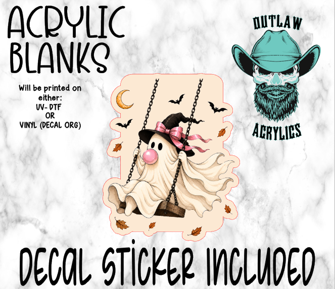 Swing Ghost Acrylic & Decal Set