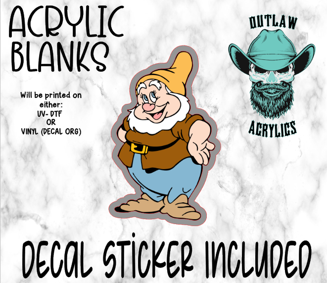 Im Hap Acrylic & Decal Set