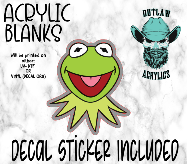 Kerm Acrylic & Decal Set