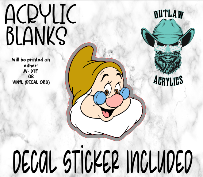 Doc Face Acrylic & Decal Set