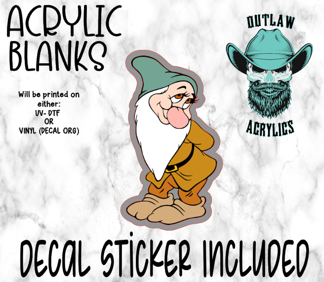 Im Bash Acrylic & Decal Set