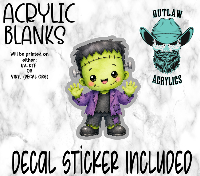Kid Frank Costume Acrylic & Decal Set
