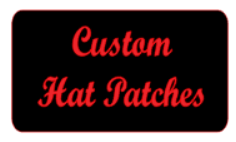 Custom Hat Patches SET OF 2 PATCHES