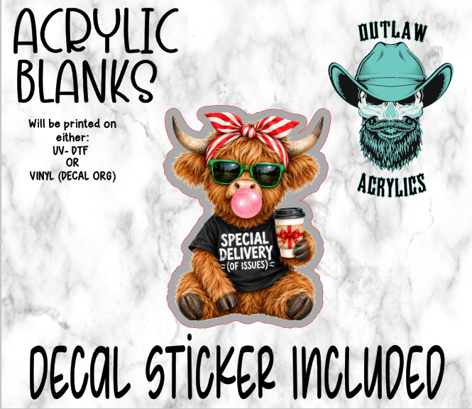 Special Issue Highland Acrylic & Decal Set