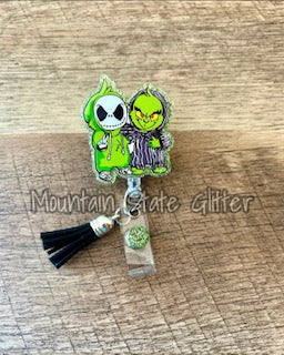 Jack & Grinch Friends Acrylic & Decal Set